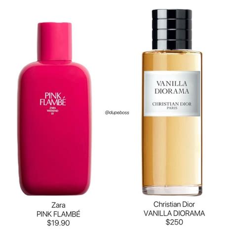 dior vanilla diorama dupe zara